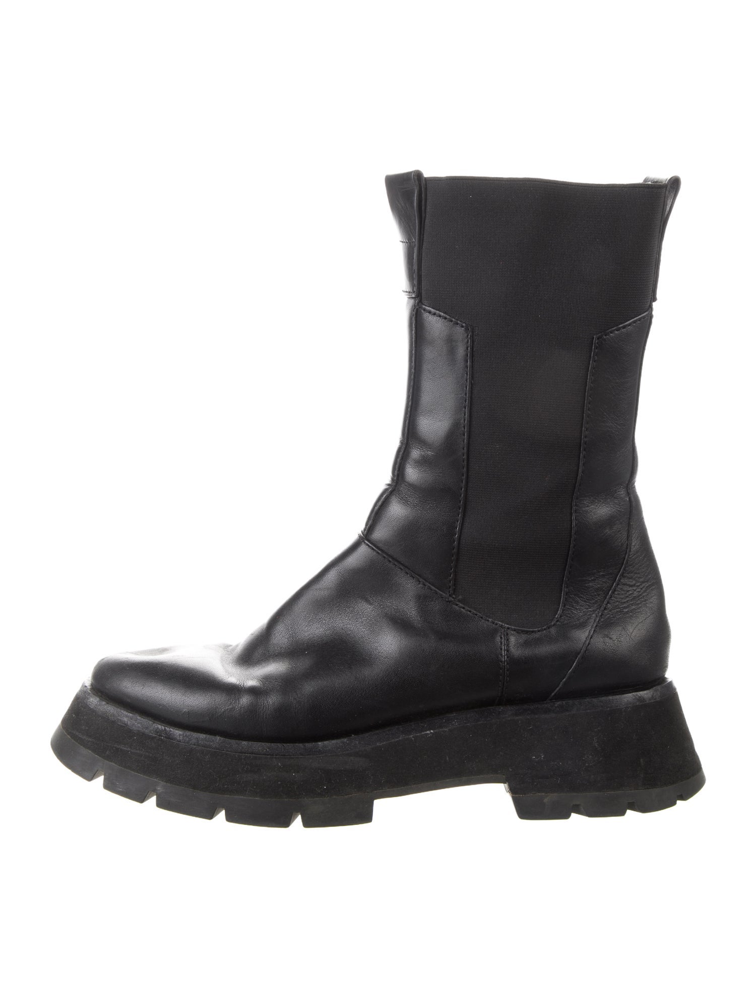 3.1 Phillip Lim Leather Combat Boots